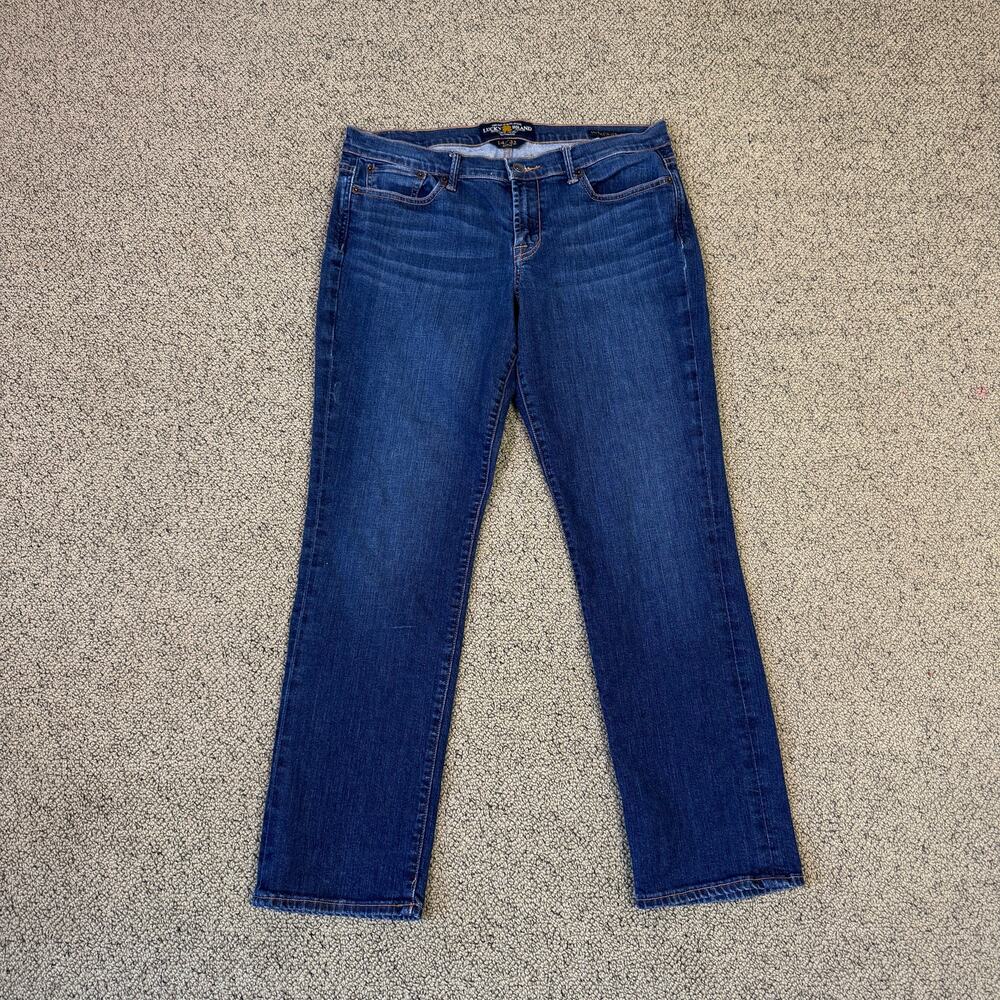 Lucky Brand Sweet'n Straight Ankle Denim Jeans US Women's 14/32